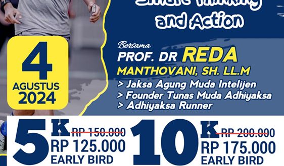 BERTUAHPOS CITY RUN 2024 Lombakan Lari 5K-10K, Total Hadiah Ratusan Juta